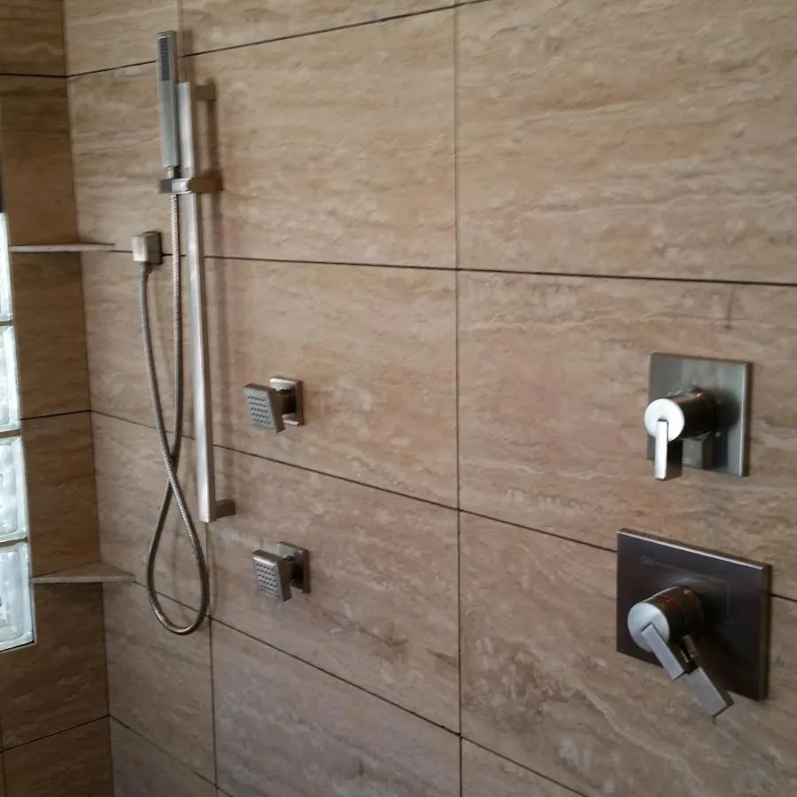 Shower fixture installation for Water Heater Installation in Ghent